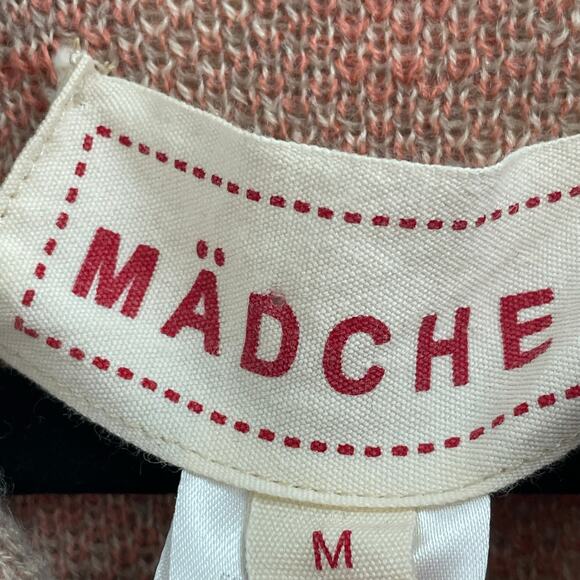 Anthropologie Madchen Flowering Pompona Sweater Cape Cardigan Womens Medium - Picture 6 of 7